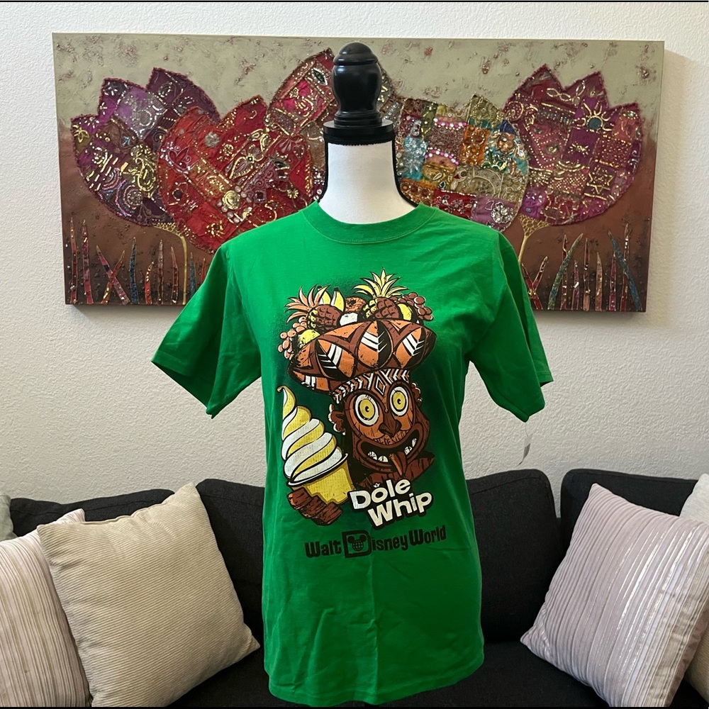 •Disney Parks Dole Whip Enchanted Tiki Room Tee NWT•